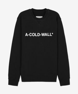 에센셜 로고 맨투맨 - 블랙 / ACWMW082BLACK