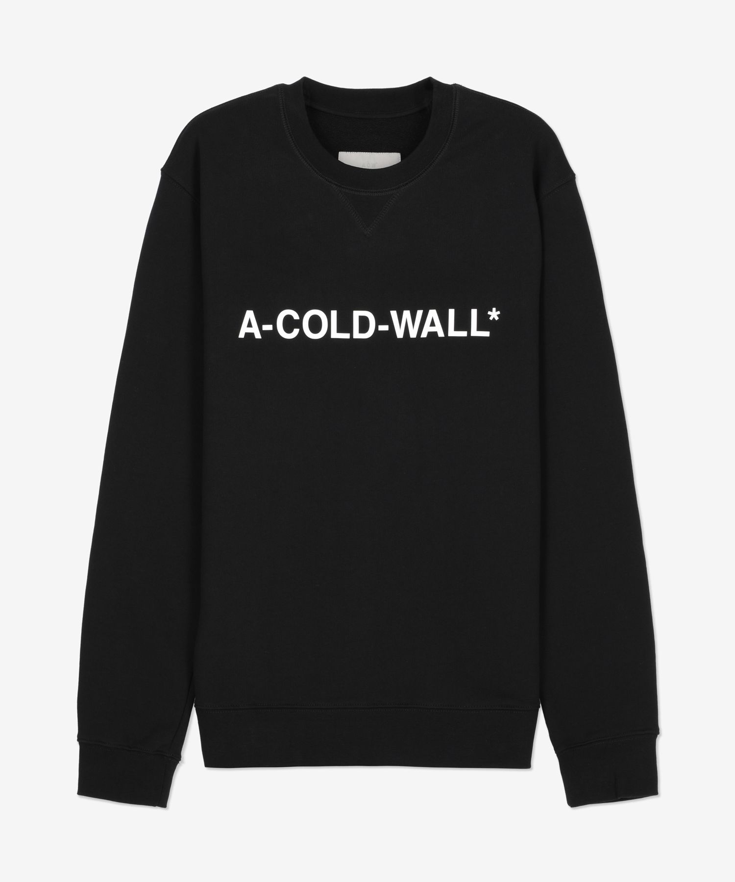MUSINSA公式 | A COLD WALL エッセンシャルロゴ スウェット - ブラック 