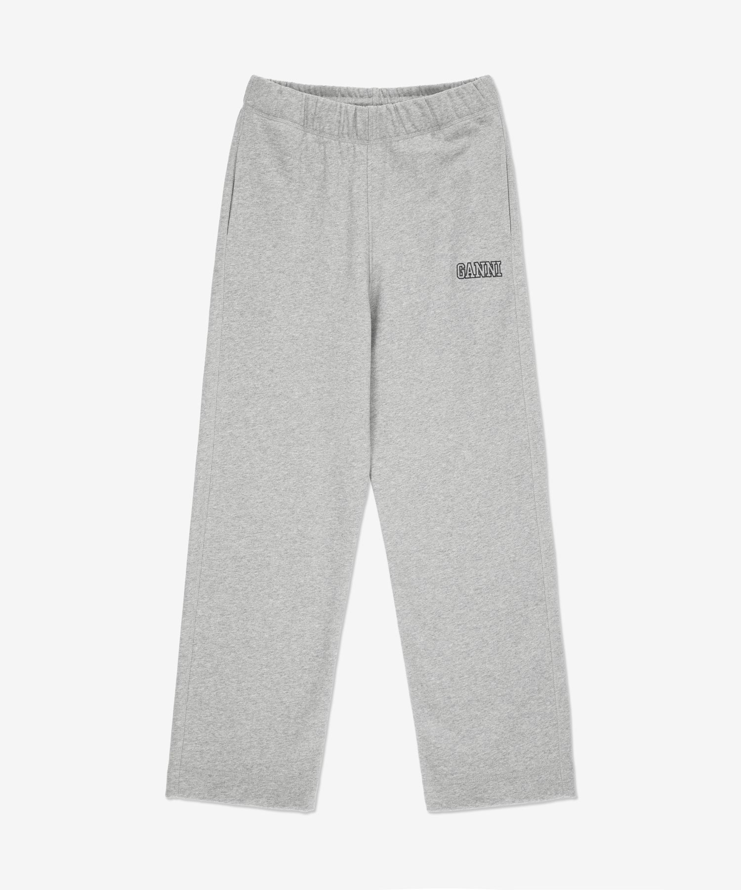 パンツ Ganni Loose fit software isoli pants paloma melange T3171921 MUSINSA | GANNI Loose Fit Software Isolee Pants - Paloma