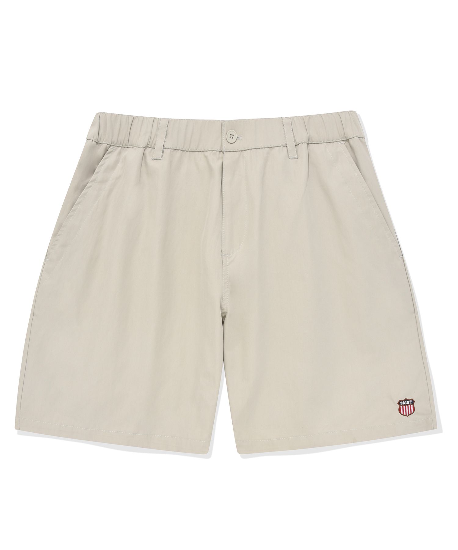 [SAINTPAIN]★25SS★CRESCENT SWEAT SHORTS PANTS MUSINSA | SAINTPAIN SP Crescent Sweatshorts Ash Melange