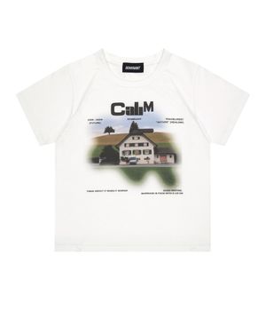 Calm Crop Tee White