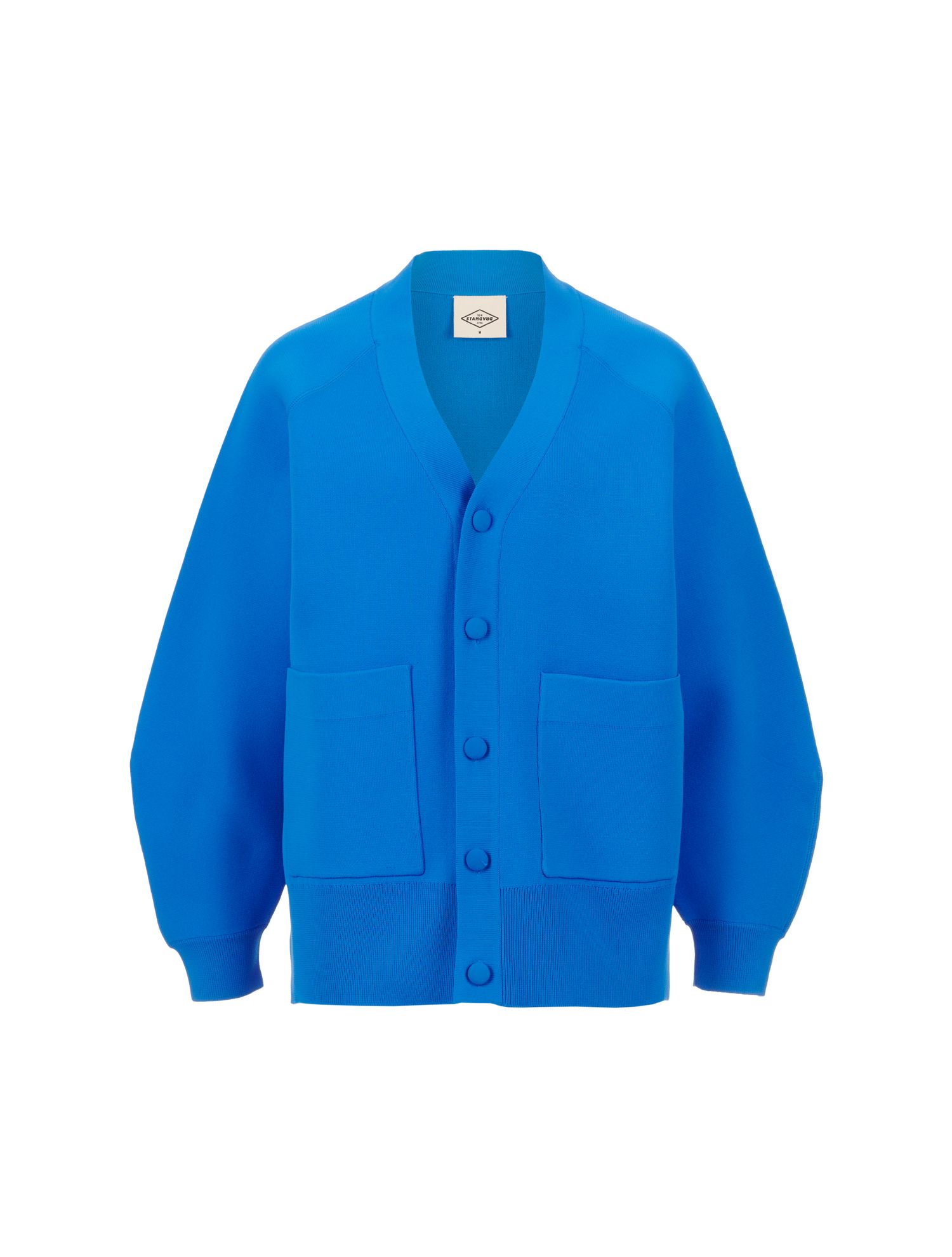 MUSINSA | GENERAL IDEA Color Pop Oversized Cardigan [BLUE