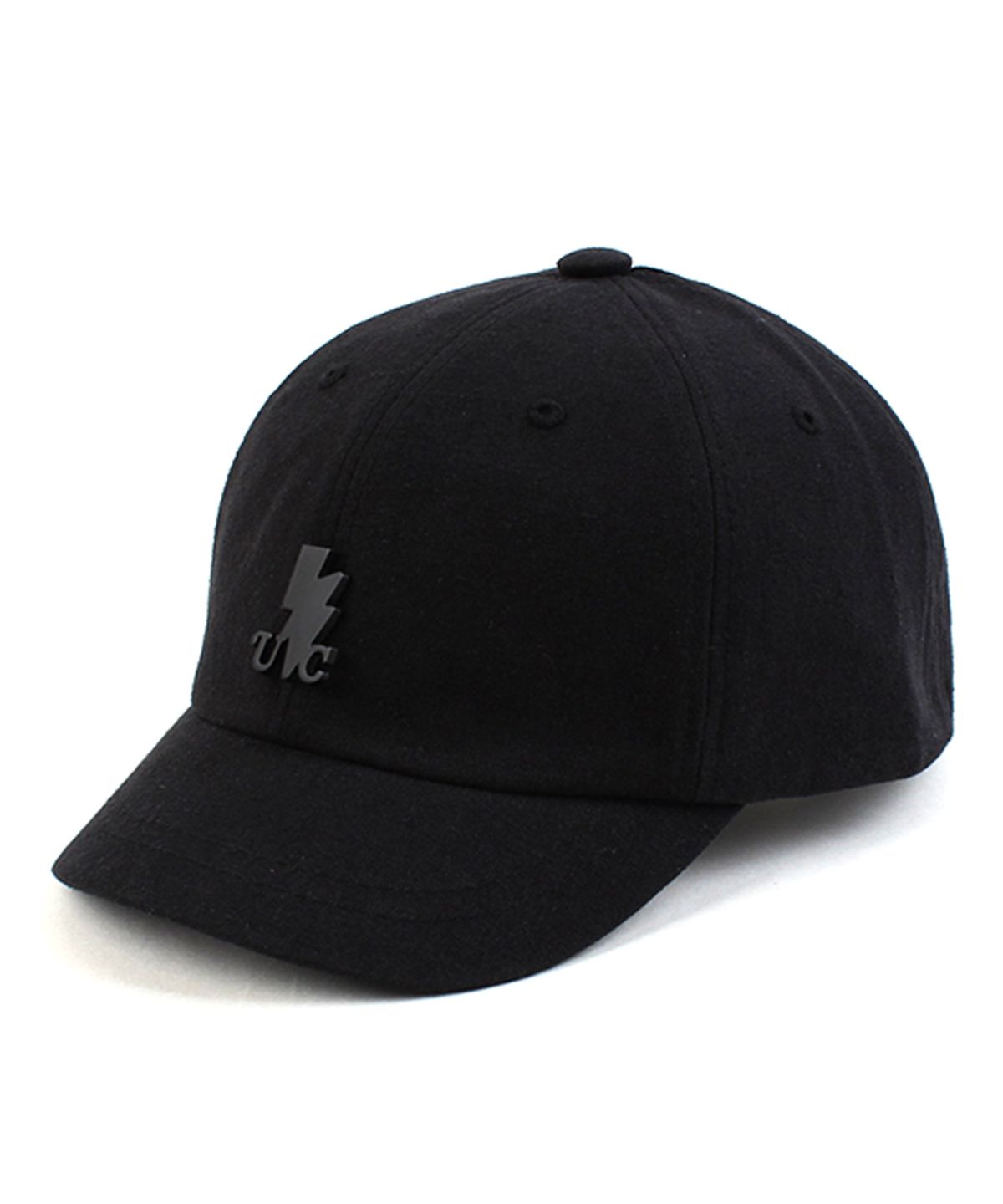 유니버셜 케미스트리(UNIVERSAL CHEMISTRY) Black Short Brim Ballcap 숏챙캡