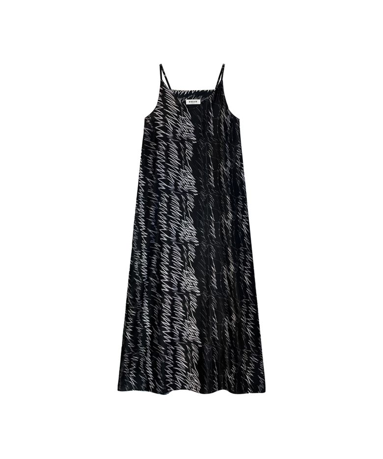 Signature sleeveless long dress