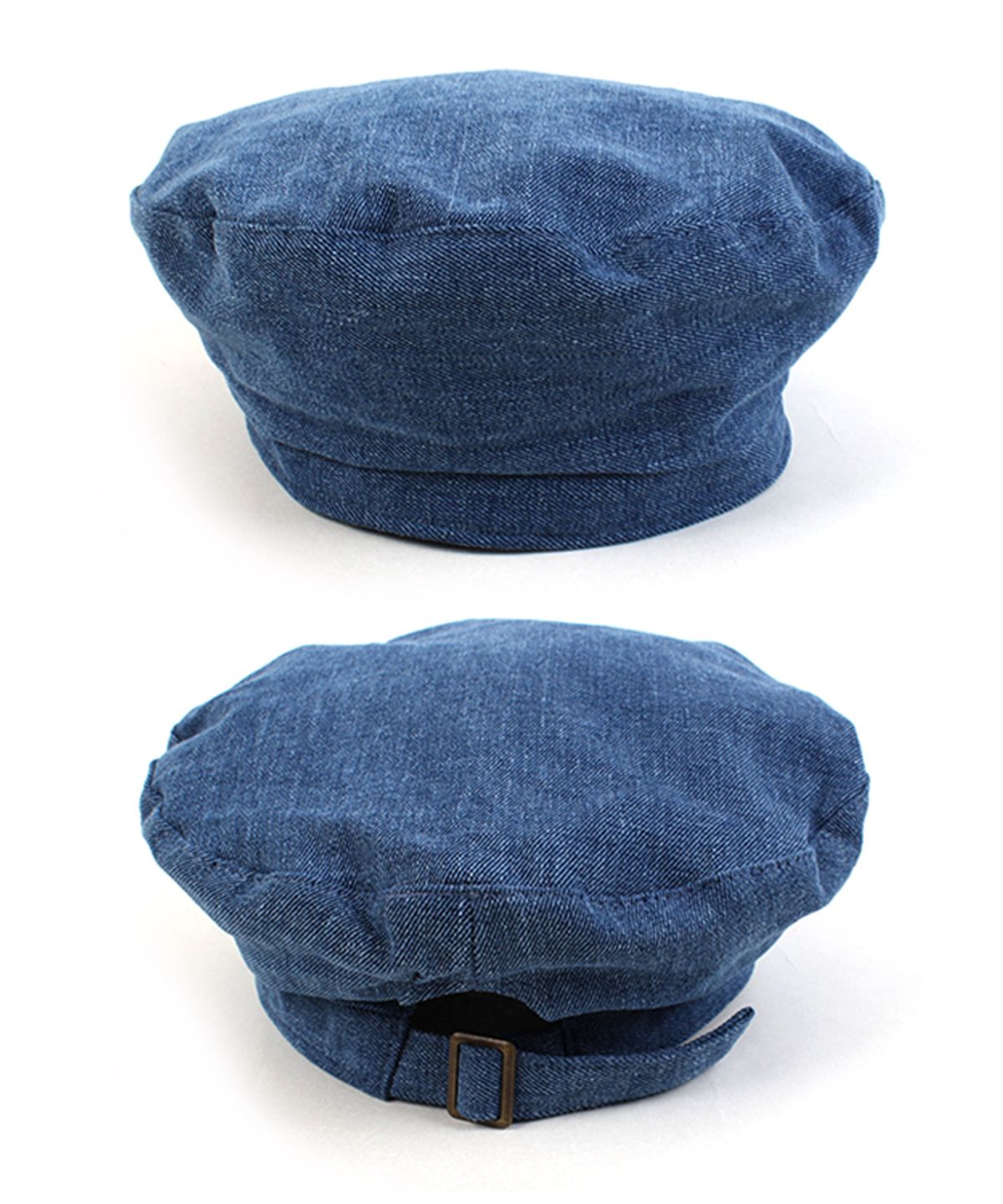 유니버셜 케미스트리(UNIVERSAL CHEMISTRY) Belted Washing Denim Beret 데님베레모