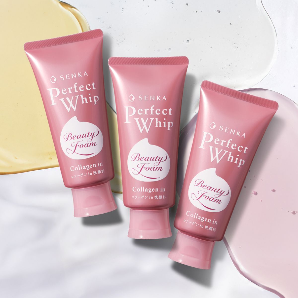 센카(SENKA) 퍼펙트휩 콜라겐 워시 클렌징폼 120g x 3개