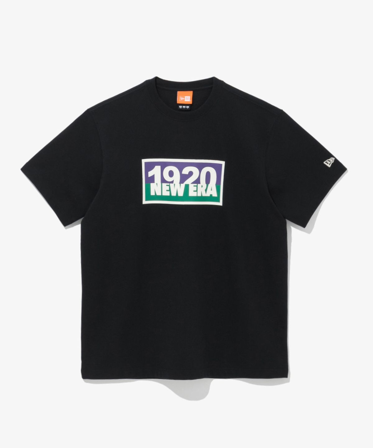 뉴에라(NEW ERA) 오리지네이터스 1920 사인 보드 티셔츠 블랙