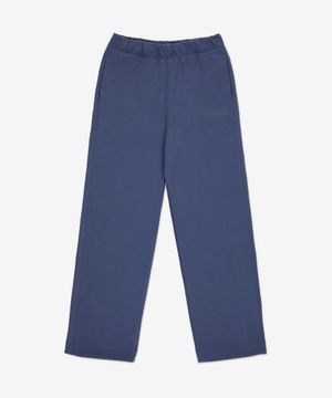 루즈핏 로고 팬츠 - 그레이 블루 / T3382758