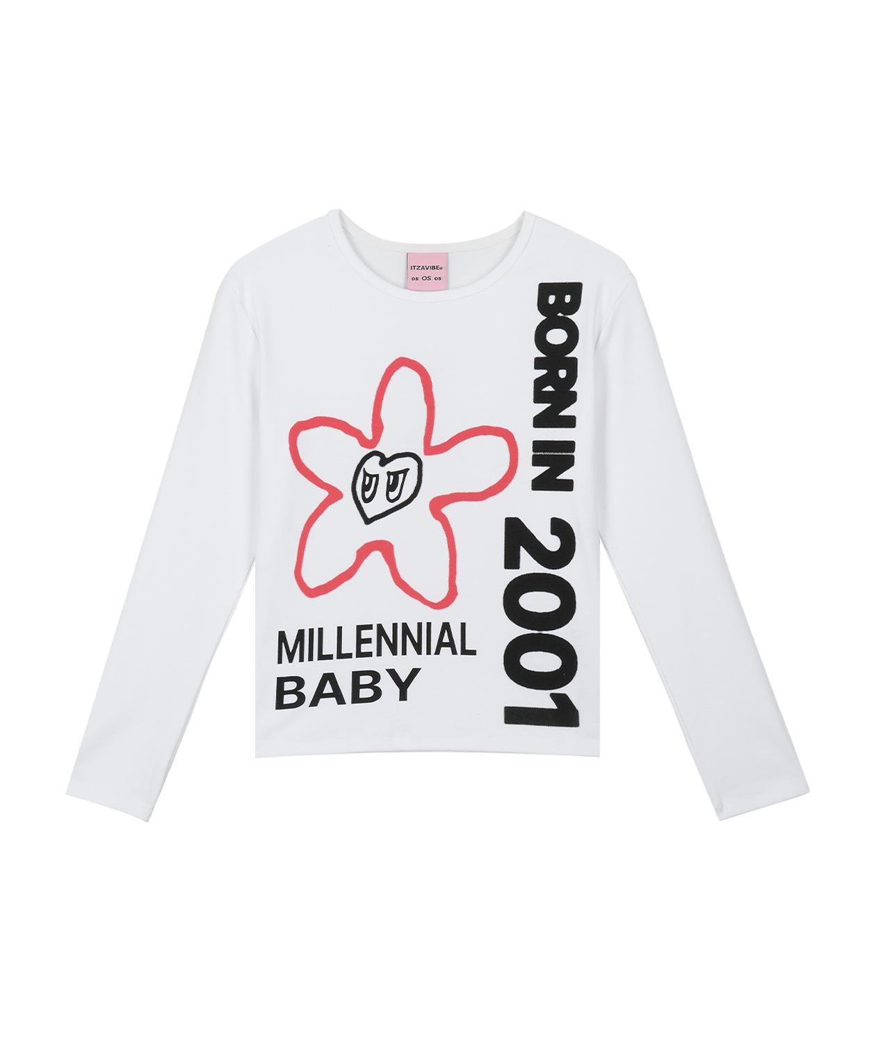 ◆ITZAVIBE◆ Flower Eye 2001 T-Shirt Black IBA23WT13BK s-l1200.jpg