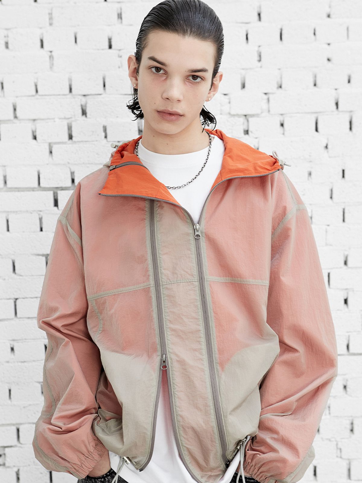 이에이(IEY) BLEND JUMPER Orange