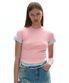 레이어드 숏 슬리브 티_핑크