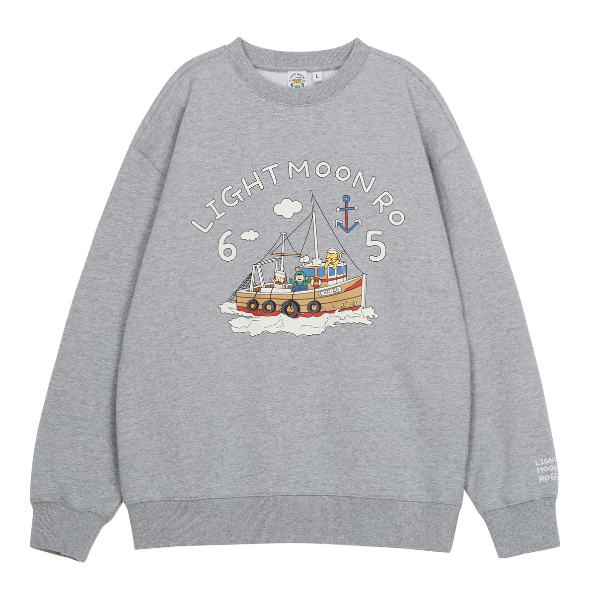 엘엠알(LMR) ARCH GRAPHIC OVERFIT MTM GREY