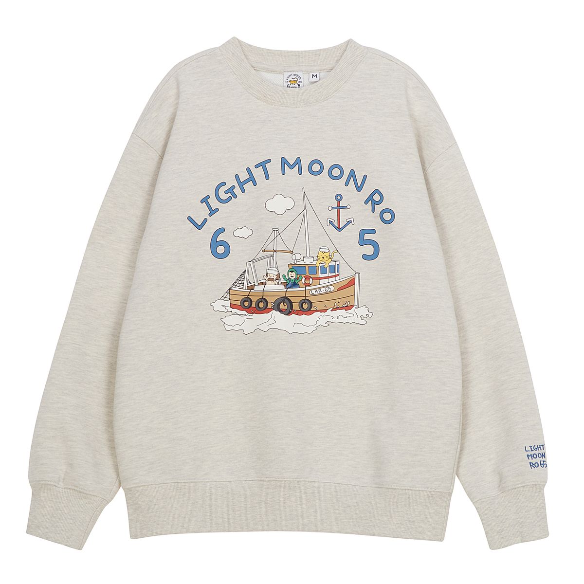 엘엠알(LMR) ARCH GRAPHIC OVERFIT MTM OATMEAL