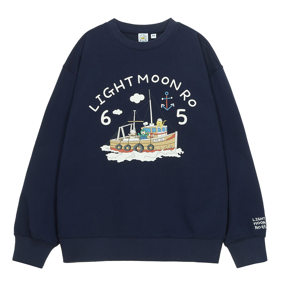 엘엠알(LMR) ARCH GRAPHIC OVERFIT MTM NAVY