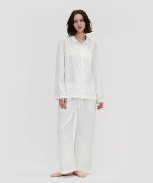 Stay Pajamas Long Pants - True White