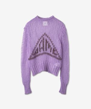 서플라이 크루넥 니트 - 라일락 / 23E28OAK10FLTOA015536