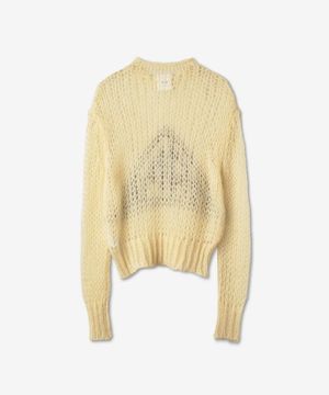 서플라이 크루넥 니트 - 레몬 / 23E28OAK10FLTOA015750