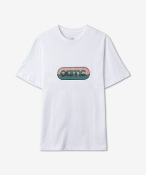 트레일 반소매 티셔츠 - 화이트 / 23E28OAJ08COT00744100