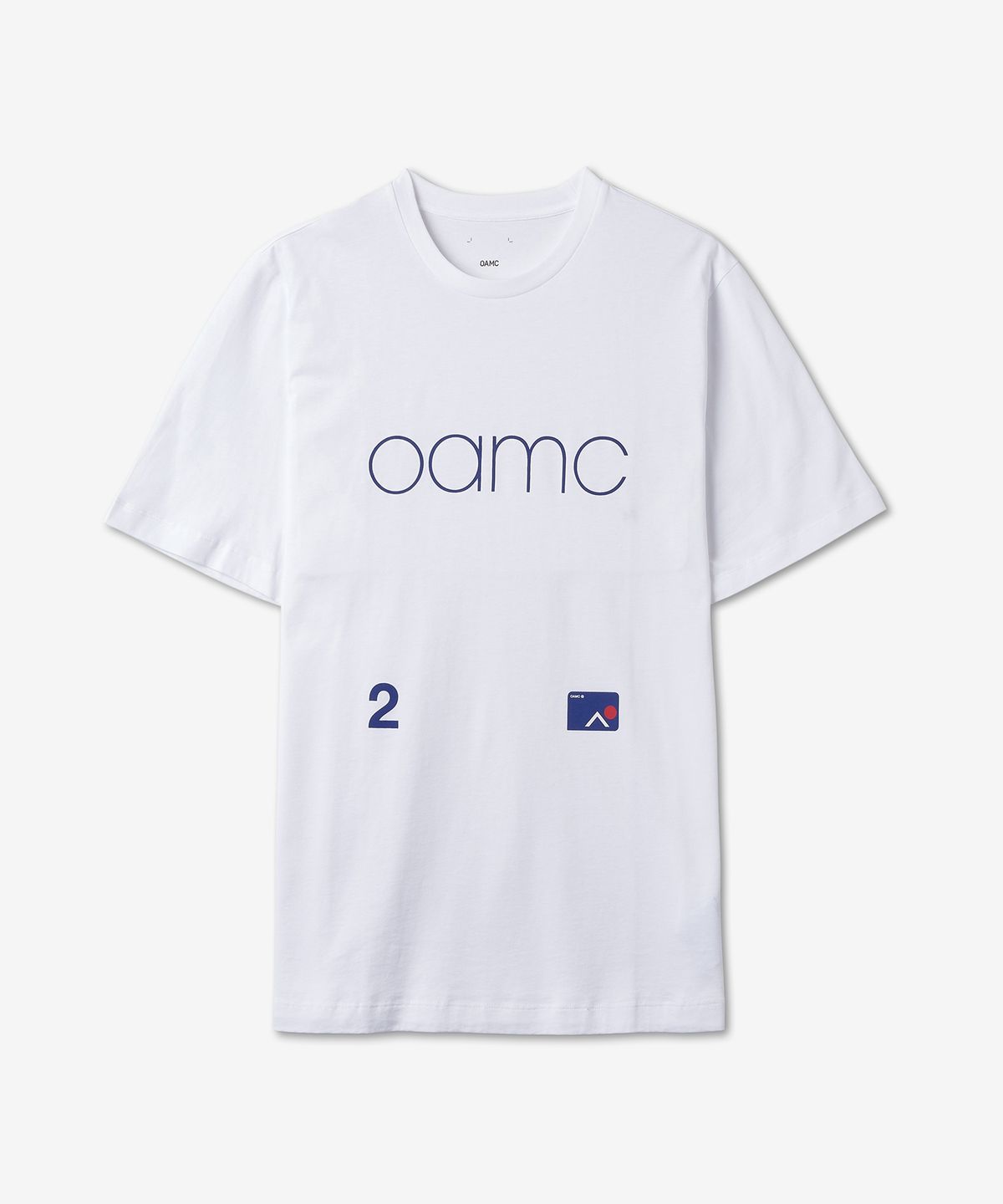 오에이엠씨(OAMC) 에이버리 반소매 티셔츠 - 화이트 / 23E28OAJ10COT00744100