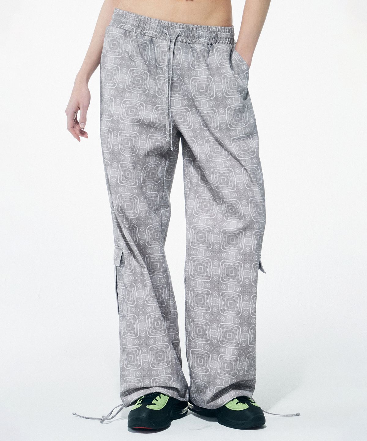 스컬프터(SCULPTOR) Cartolina Cargo Jogger Pants Vintage Gray