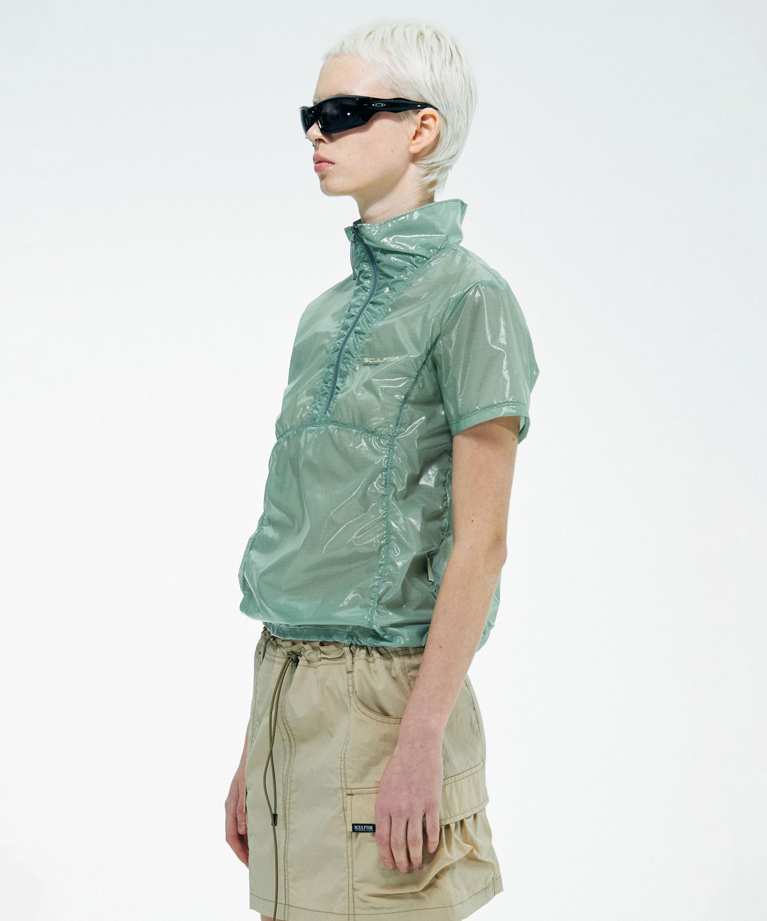 ★SCULPTOR★ Half Zip Sweat Suit Top Pale Mint SC23S265MT MUSINSA | SCULPTOR Half Zip Sweat Suit Top Pale Mint