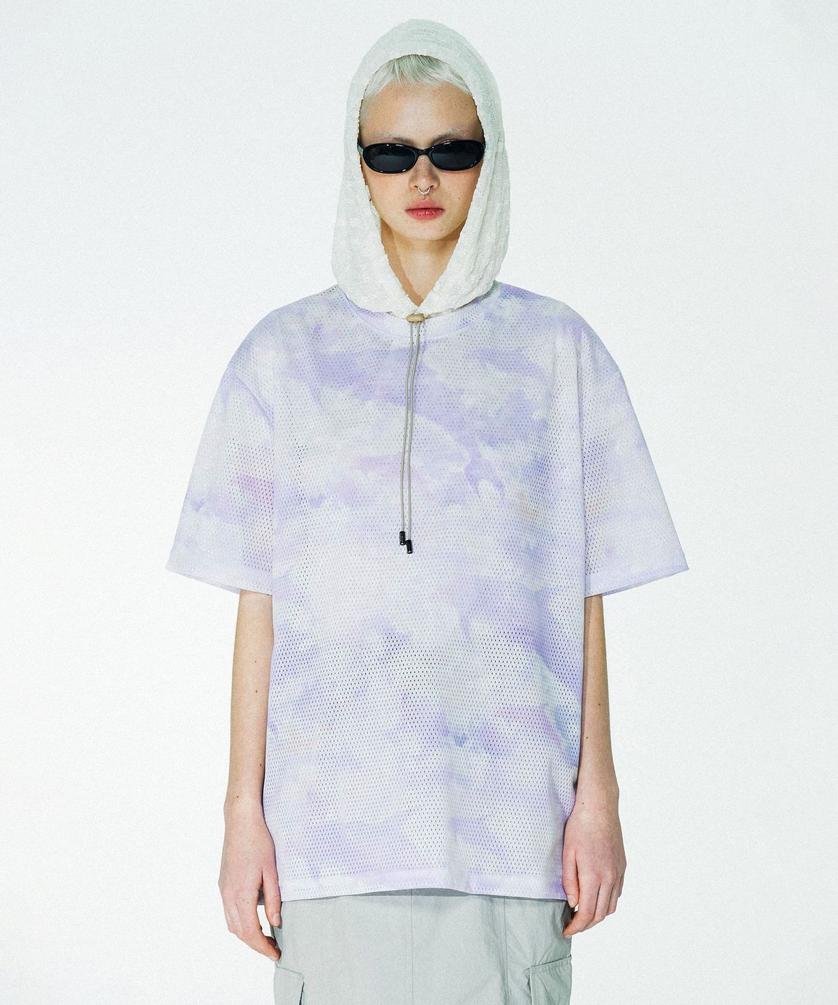스컬프터(SCULPTOR) Cloudy Ocean Tee Pink Cloud