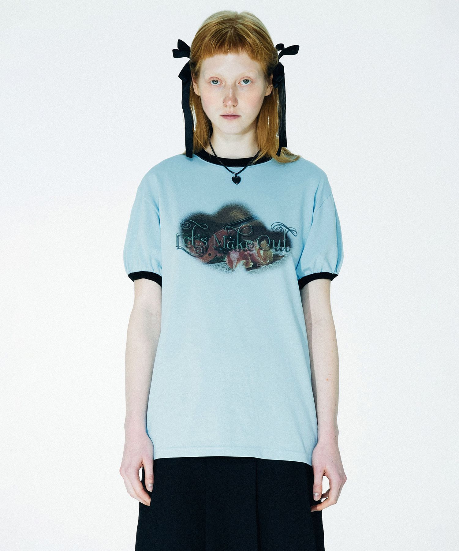 ★SCULPTOR★ Love Energy Ringer Tee White SC23S256WH MUSINSA | SCULPTOR Love Energy Ringer Tee Sky