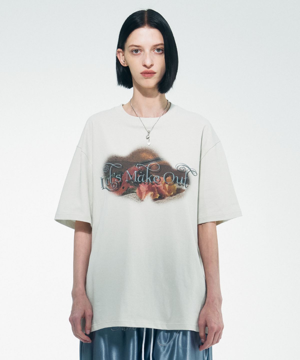 스컬프터(SCULPTOR) Love Energy Tee Dirty White