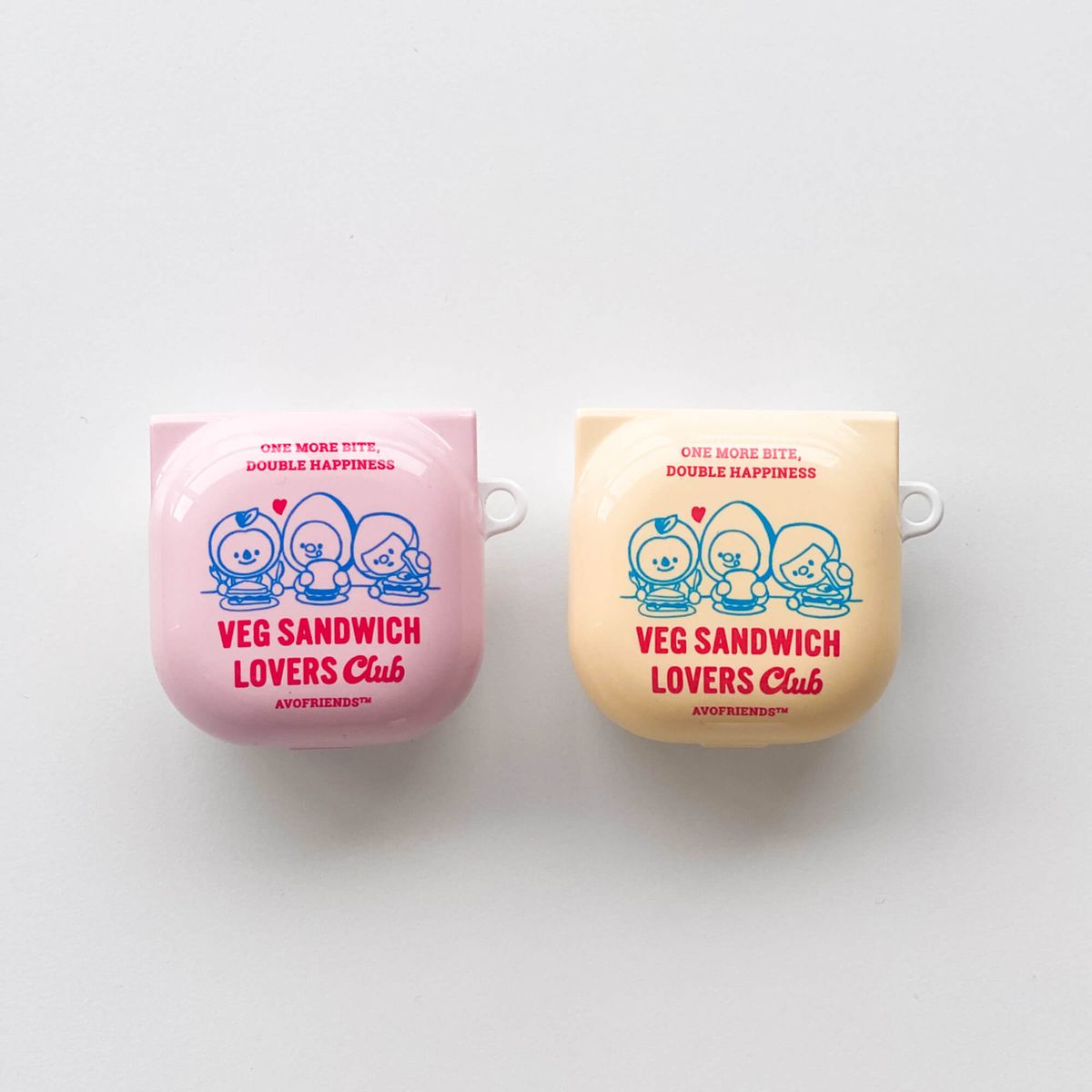 아보프렌즈(AVO FRIENDS) 샌드위치클럽 버즈 하드케이스 (2종)