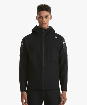 남성 액티브 라이프 라드패드 후드 집업 SPGWCNFT112MBLK