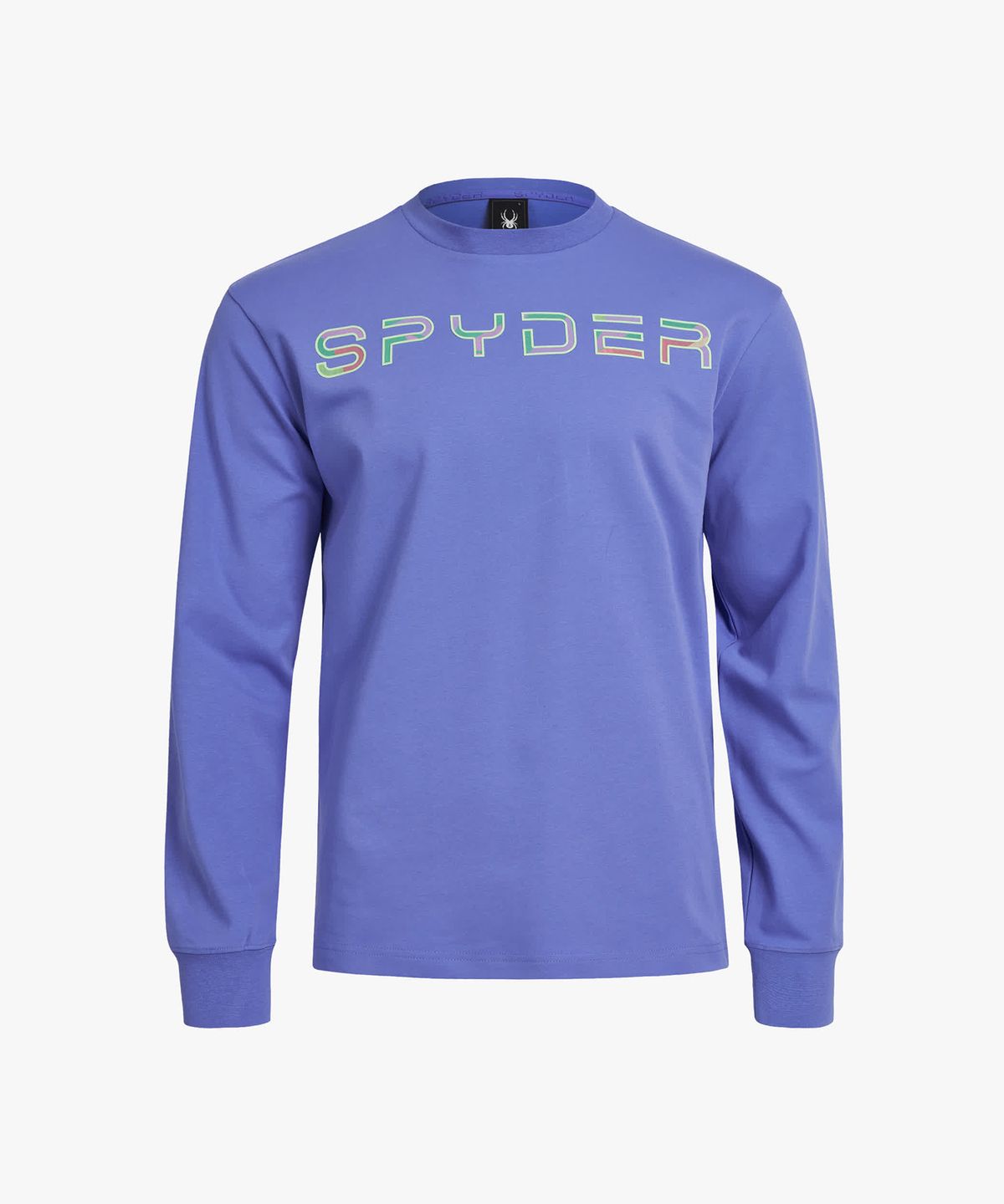 스파이더(SPYDER) 공용 레터링 로고 롱슬리브 SPHPCNRL306UDBL