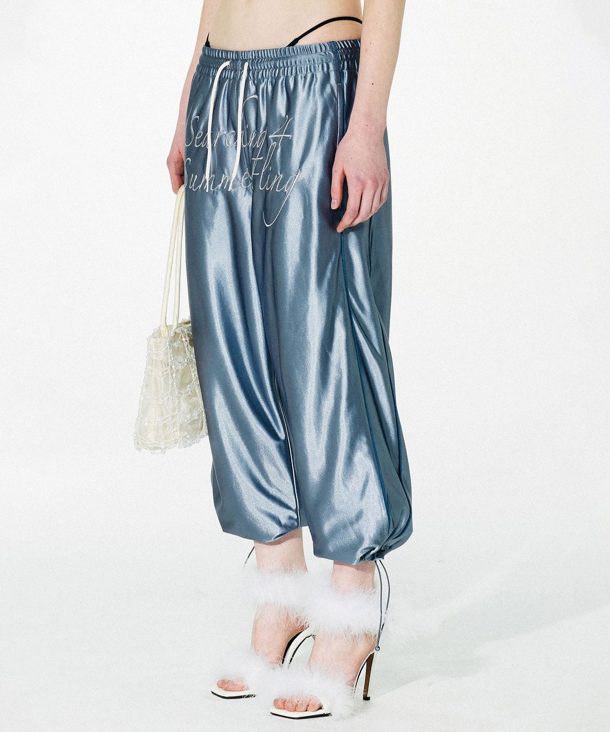스컬프터(SCULPTOR) Hopeful Summer pants Blue Gray