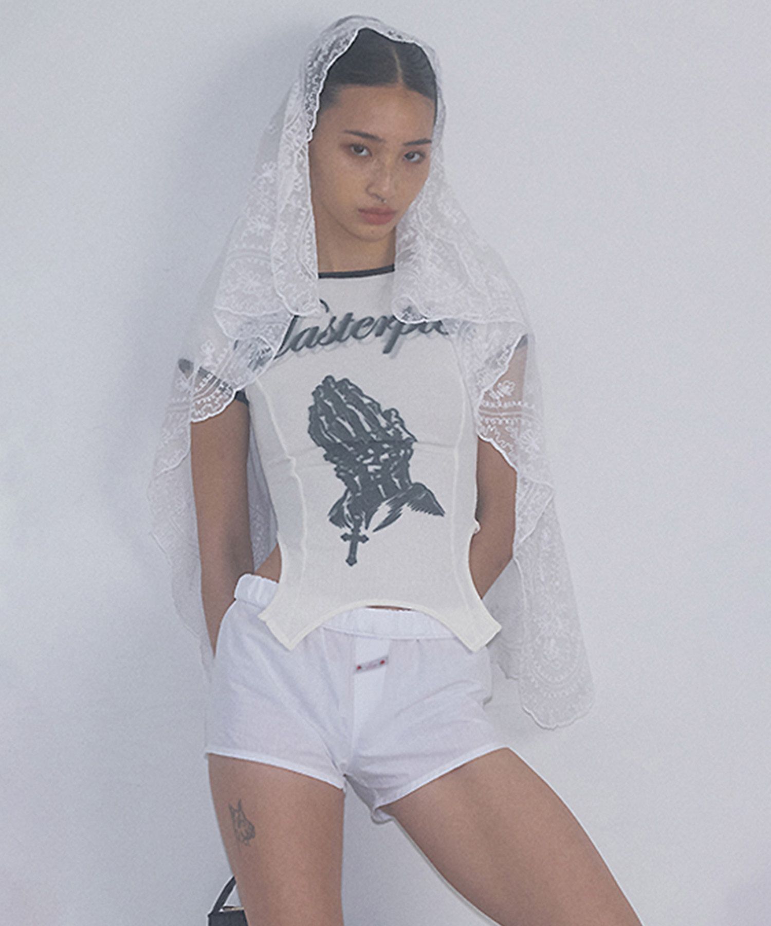 sculptor コルセットラインT SCULPTOR（スカルプター）の「Corset Line Tee/コルセットライン