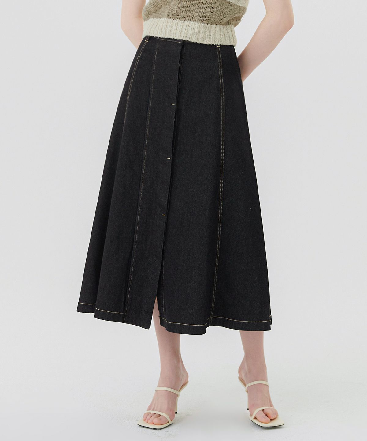 판도라핏(PANDORAFIT) Monopoly Long Skirt