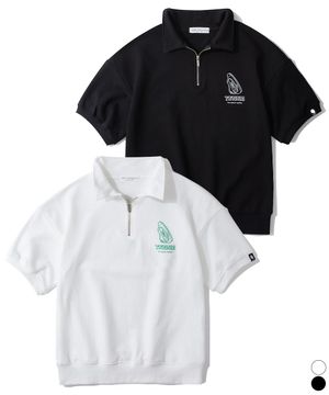 테니스 백 주니어 터틀넥 오버핏 반팔 티셔츠 JT-J3212