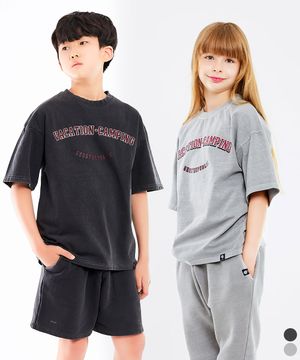 베케이션 오버핏 피그먼트 주니어 반팔티셔츠 JT-J3197