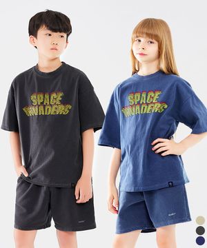 스페이스 피그먼트 다잉 주니어 오버핏 반팔티셔츠 JT-J3196