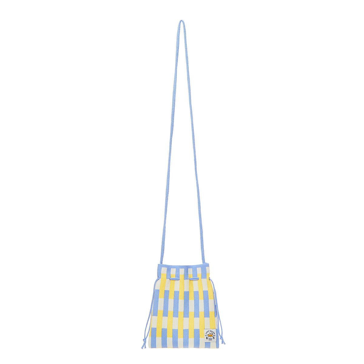 엘엠알(LMR) MULIT STRIPE KNIT POUCH BAG