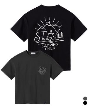 주니어 스테이 프린팅 오버핏 반팔티셔츠 JT-J3172