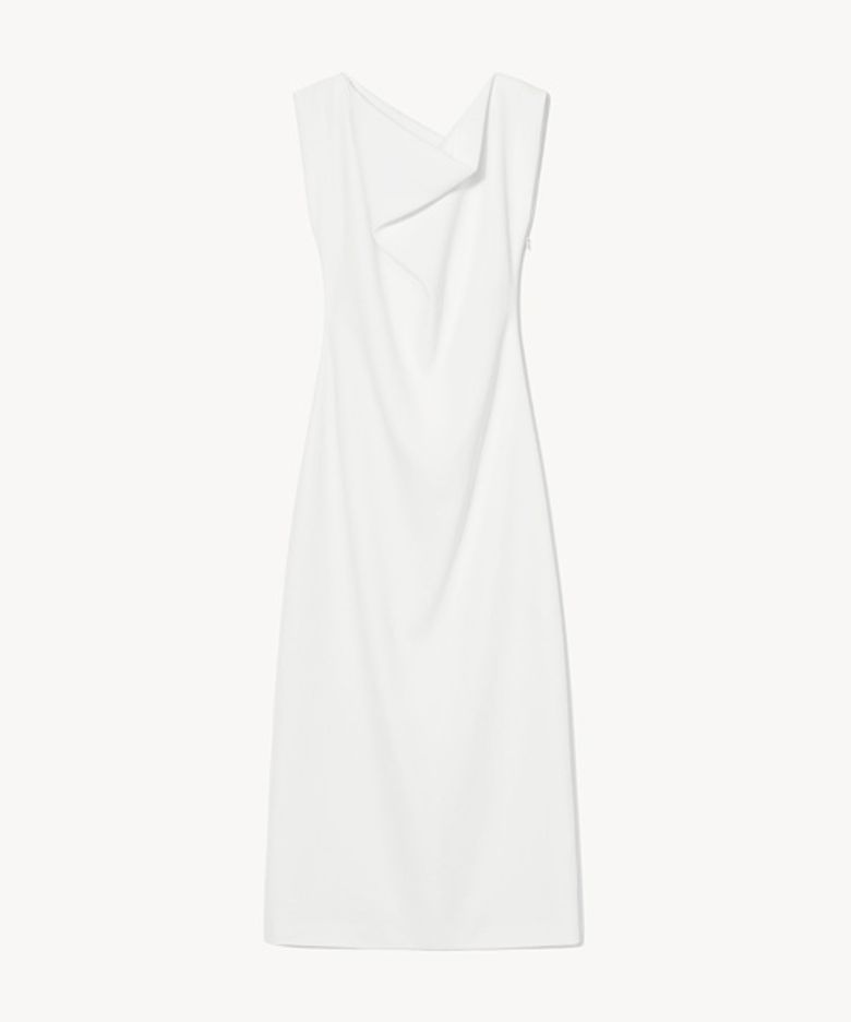 OFF SHOULDER DRESS_WHITE