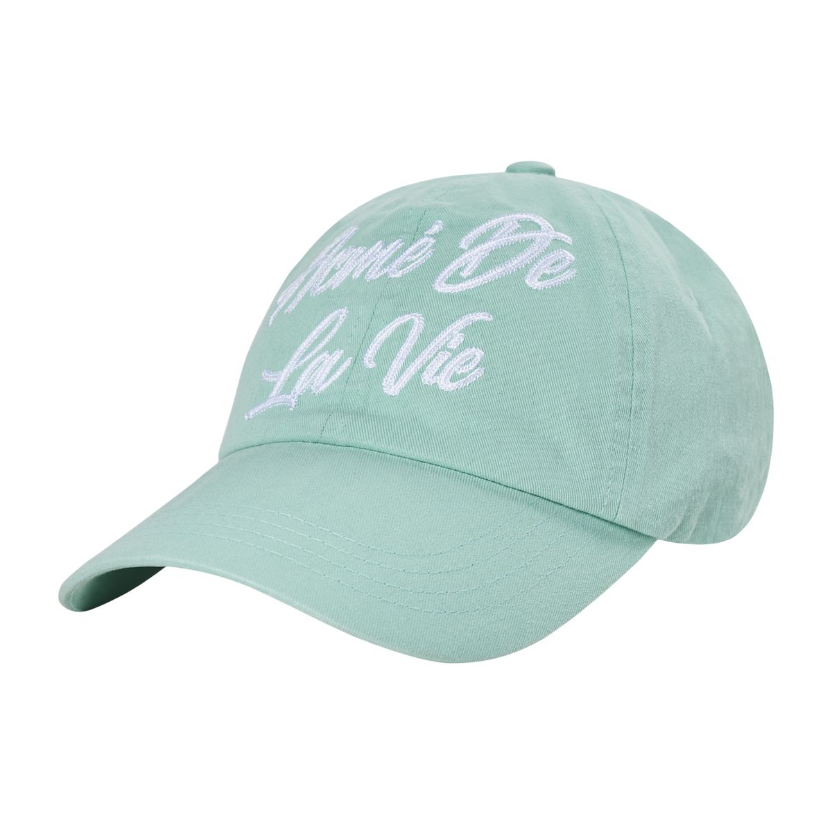 아크메드라비(ACME DE LA VIE) BIG SCRIPT CHAIN EMBROIDERY BALL CAP MINT