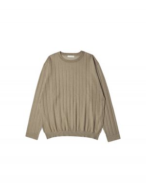 비스코스 데미지드 니트 (베이지)