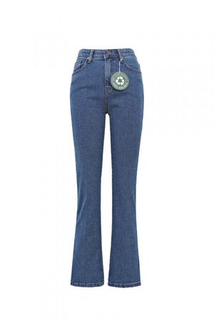 데님 리사이클 진청 부츠컷 팬츠