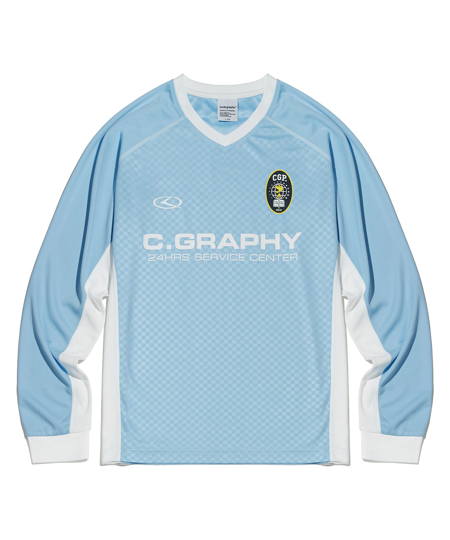 ☆CODEGRAPHY☆SPORTY L JERSEY LONG SLEEVE MUSINSA | Codegraphy 24H Sports Long Sleeve Jersey T