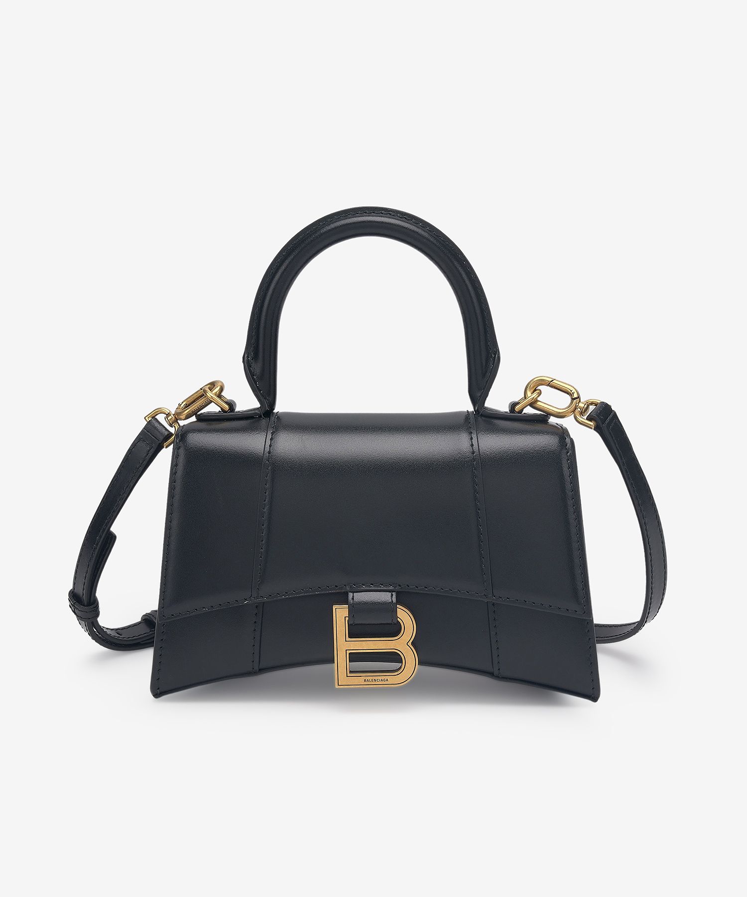MUSINSA公式 | BALENCIAGA XSアワーグラストートバッグ - ブラック