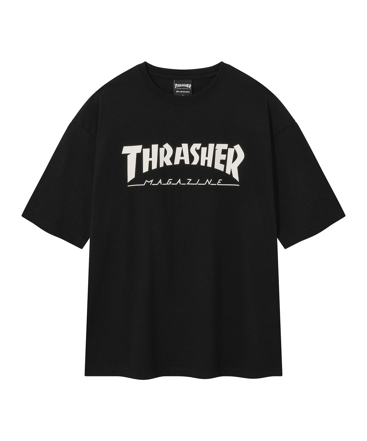 트레셔(THRASHER) 매거진 반팔 티셔츠 블랙