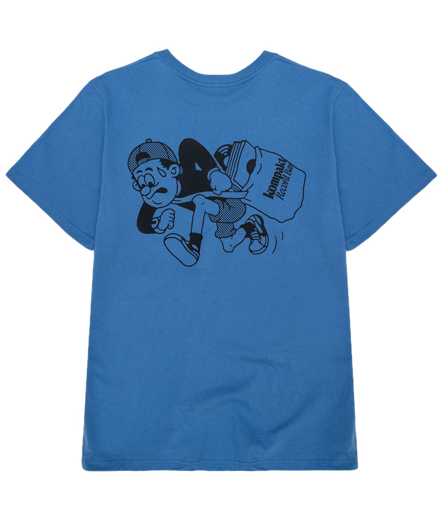 ★COMPAKT RECORD BAR★ Do Not Be Late Thunder Tshirt Lime KOMPAKT RECORD BAR Do Not Be Late Thunder T-shirt