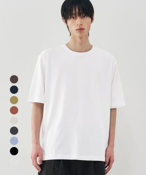 [오정규X드로우핏] 수피마 실켓 프리미엄 코튼 티셔츠 [2PACK]