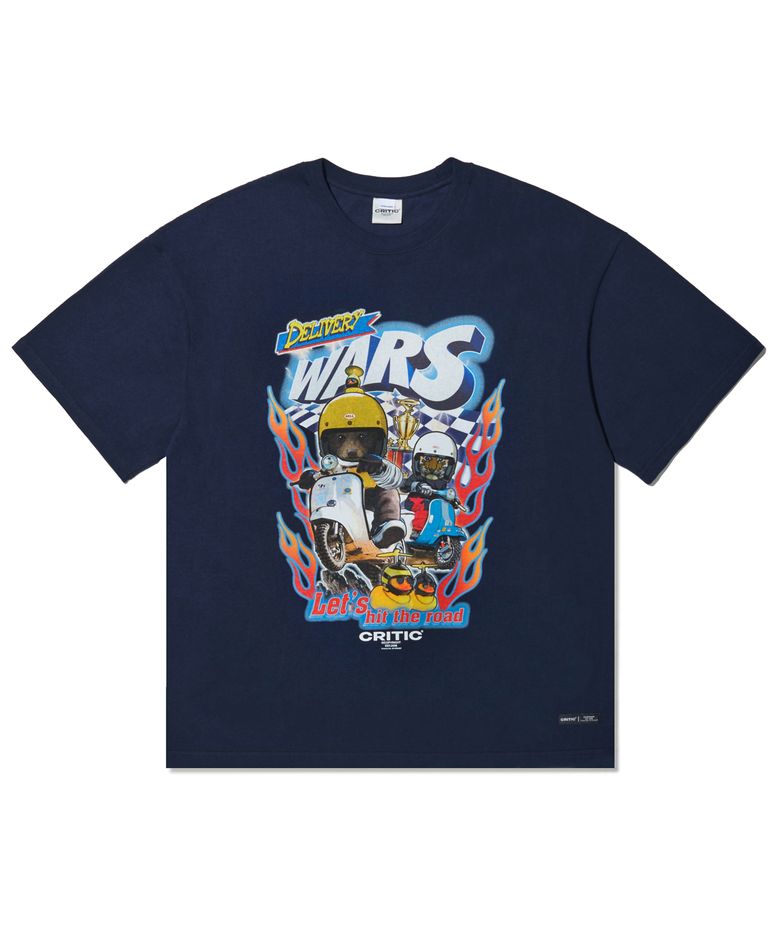 DELIVERY WARS T-SHIRTS NAVY
