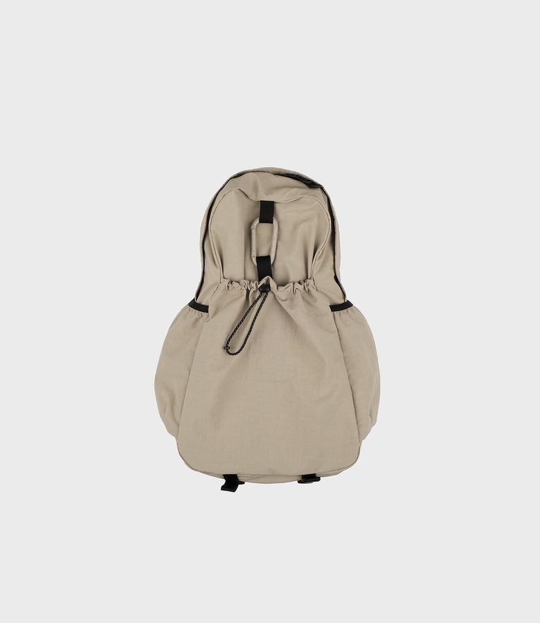 mmo backpack nylon slub / beige
